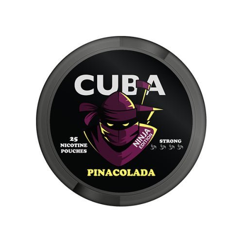 CUBA Ninja Edition Nicotine Pouches Box of 5 Simbavapes