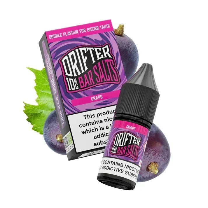 Drifter Bar Nic Salt 10ml E - Liquid Pack of 12 Simbavapes