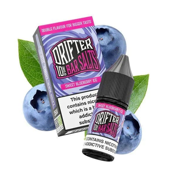 Drifter Bar Nic Salt 10ml E - Liquid Pack of 12 Simbavapes