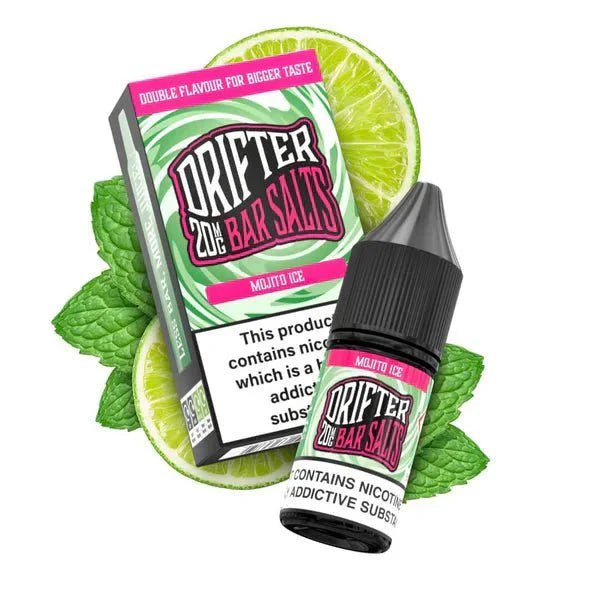Drifter Bar Nic Salt 10ml E - Liquid Pack of 12 Simbavapes