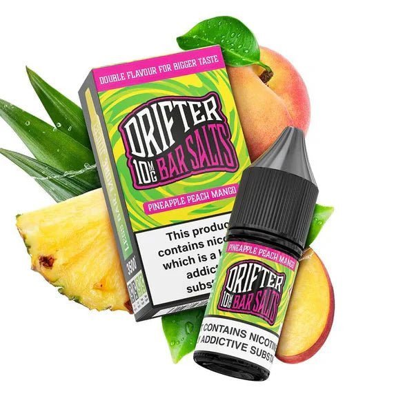 Drifter Bar Nic Salt 10ml E - Liquid Pack of 12 Simbavapes