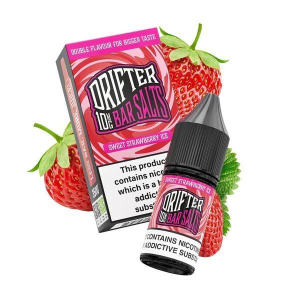 Drifter Bar Nic Salt 10ml E - Liquid Pack of 12 Simbavapes