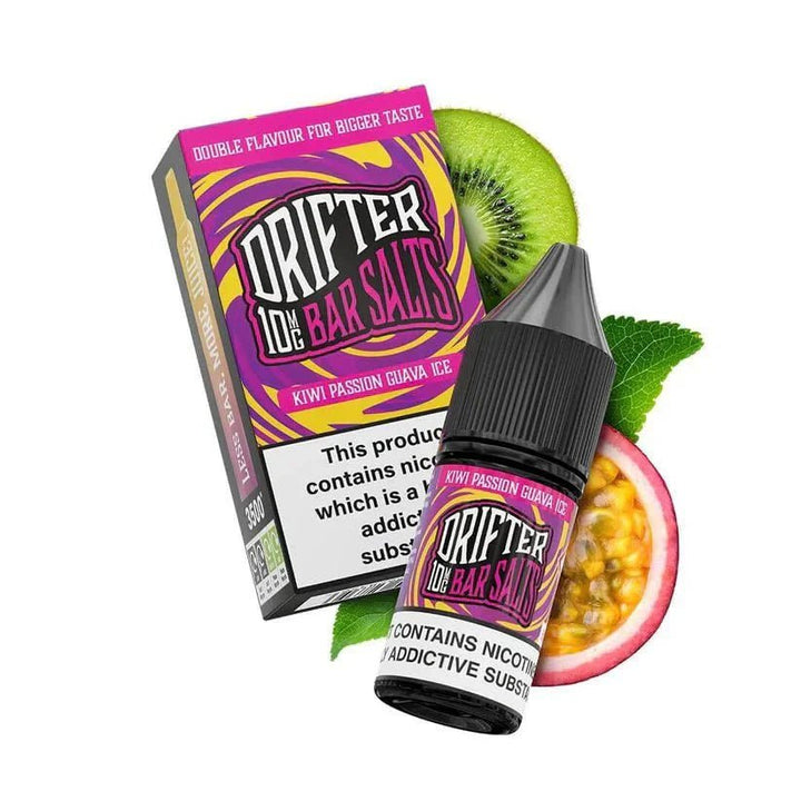 Drifter Bar Nic Salt 10ml E - Liquid Pack of 12 Simbavapes