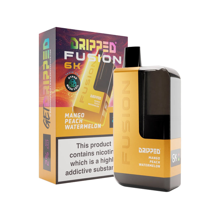 Dripped Fusion 6000 Disposable Vape Pack of 5 #Simbavapes#