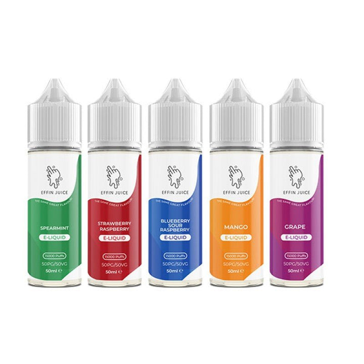 Effin Juice Shortfill 50ml E - Liquid #Simbavapes#