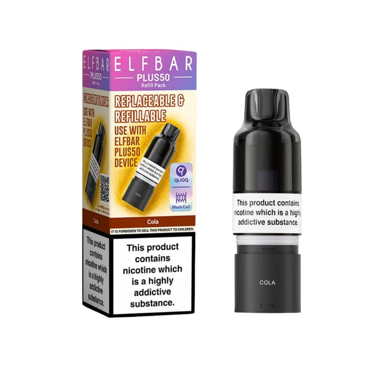Elf Bar Plus 50 Refill Pod Simbavapes