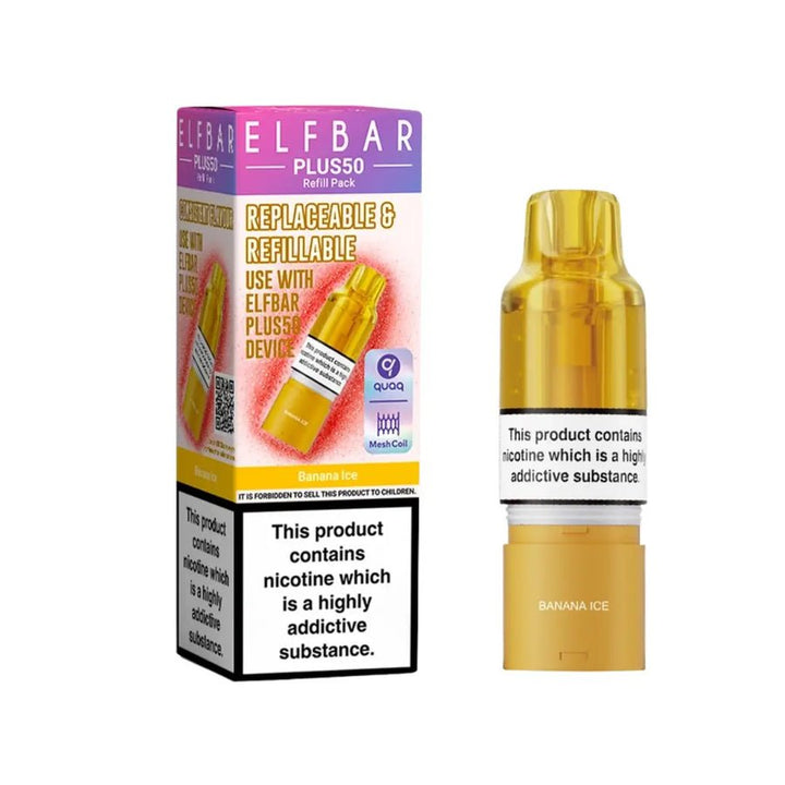 Elf Bar Plus 50 Refill Pod Simbavapes