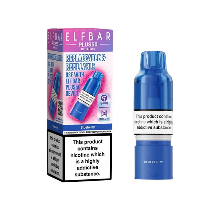 Elf Bar Plus 50 Refill Pod Simbavapes