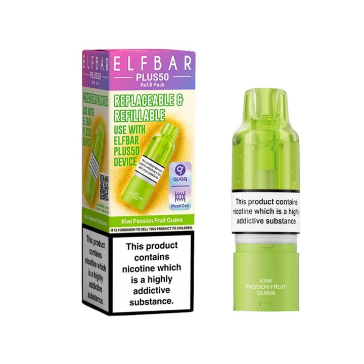 Elf Bar Plus 50 Refill Pod Simbavapes