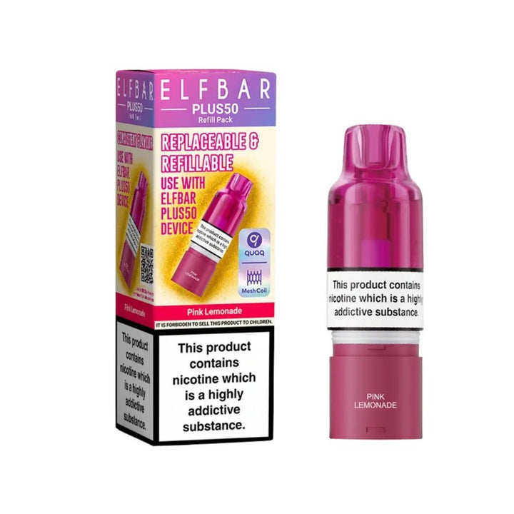 Elf Bar Plus 50 Refill Pod Simbavapes