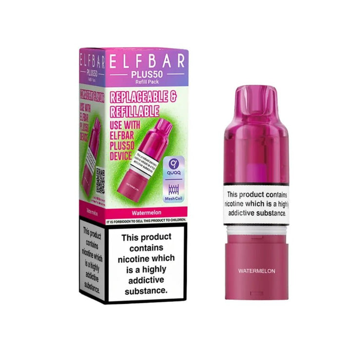 Elf Bar Plus 50 Refill Pod Simbavapes