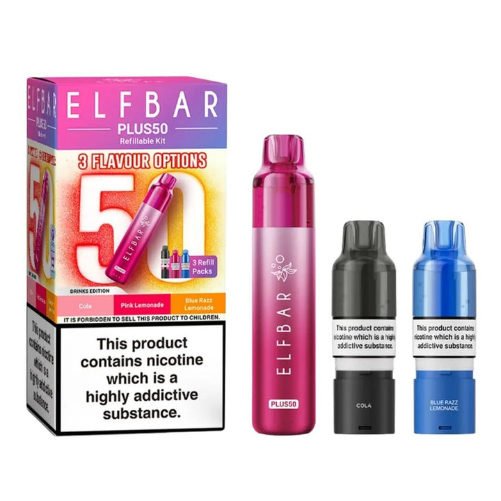 Elf Bar Plus 50 Vape Kit Simbavapes