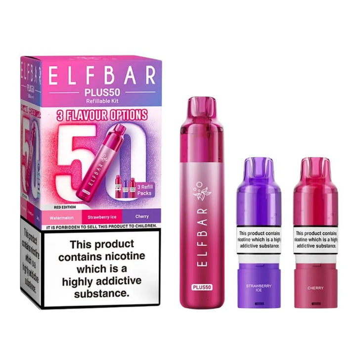 Elf Bar Plus 50 Vape Kit Simbavapes
