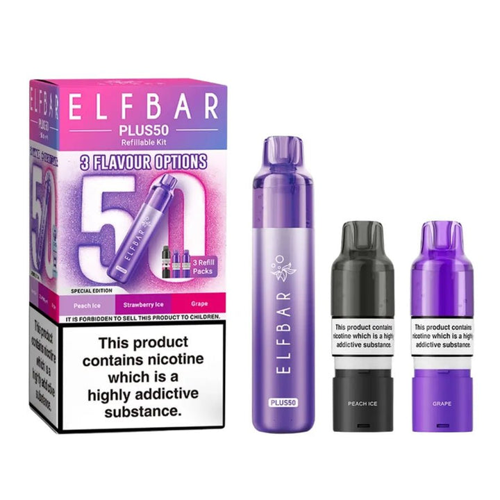 Elf Bar Plus 50 Vape Kit Simbavapes