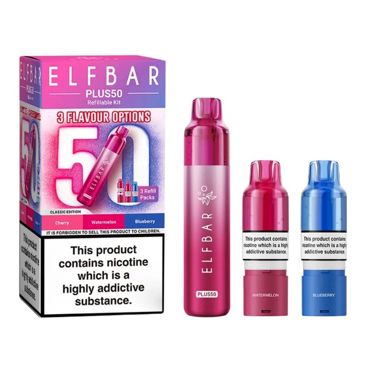 Elf Bar Plus 50 Vape Kit Simbavapes