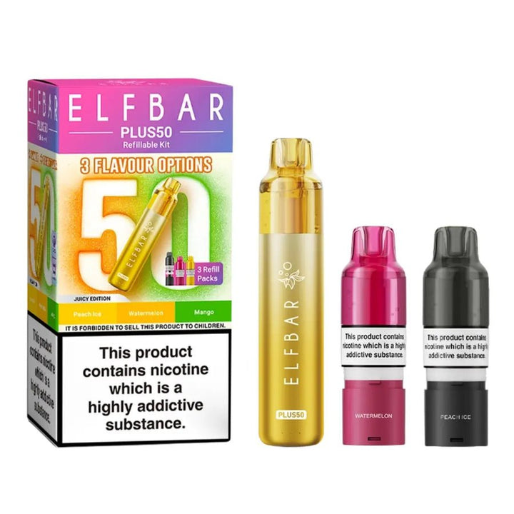 Elf Bar Plus 50 Vape Kit Simbavapes