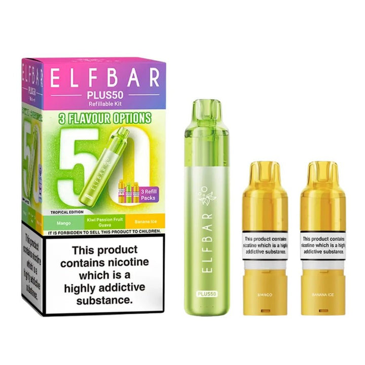 Elf Bar Plus 50 Vape Kit Simbavapes