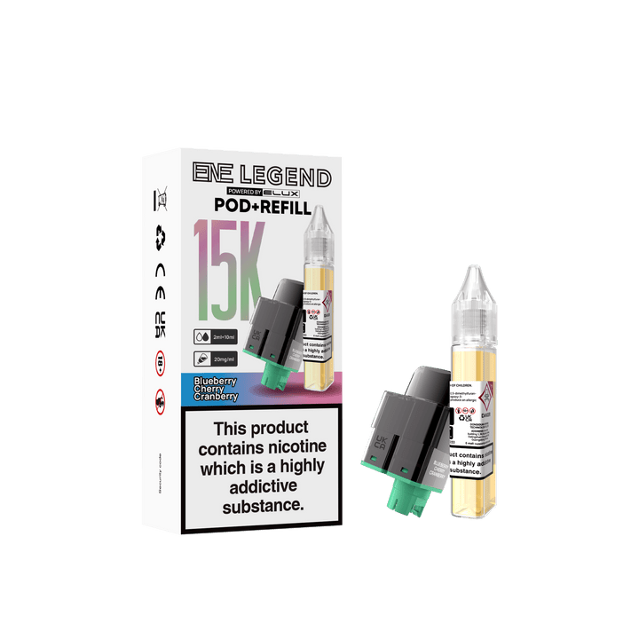 Elux ENE Legend 15k Replacement Pods Pack of 5 Simbavapes