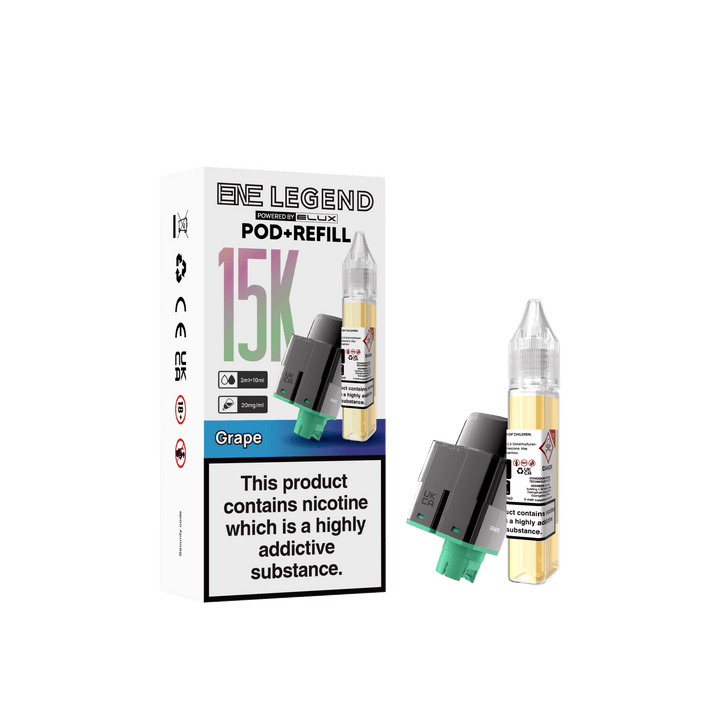 Elux ENE Legend 15k Replacement Pods Pack of 5 Simbavapes