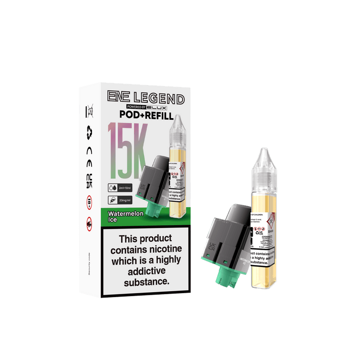 Elux ENE Legend 15k Replacement Pods Pack of 5 Simbavapes