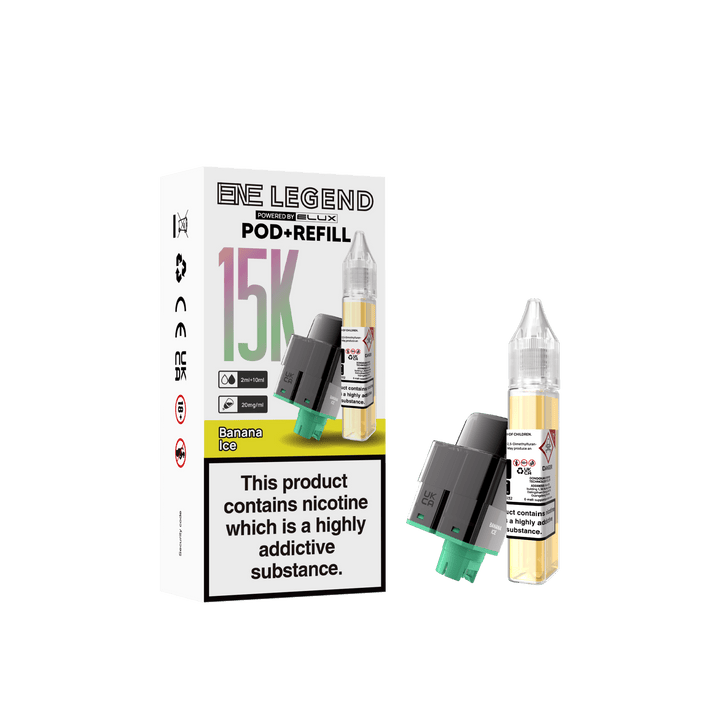 Elux ENE Legend 15k Replacement Pods Pack of 5 Simbavapes