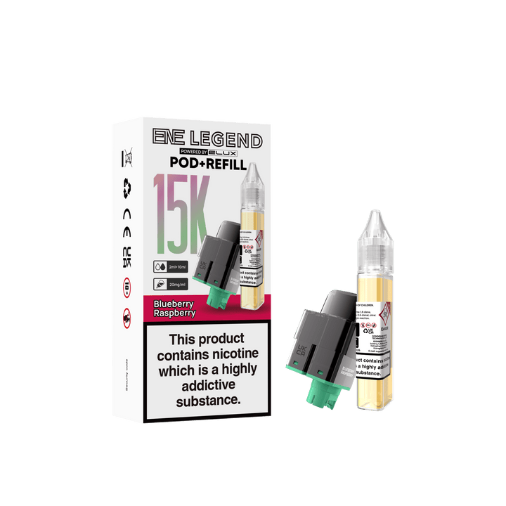 Elux ENE Legend 15k Replacement Pods Pack of 5 Simbavapes
