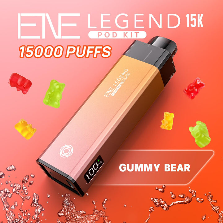 Elux ENE Legend 15k Vape Pod Kit Pack of 5 Simbavapes