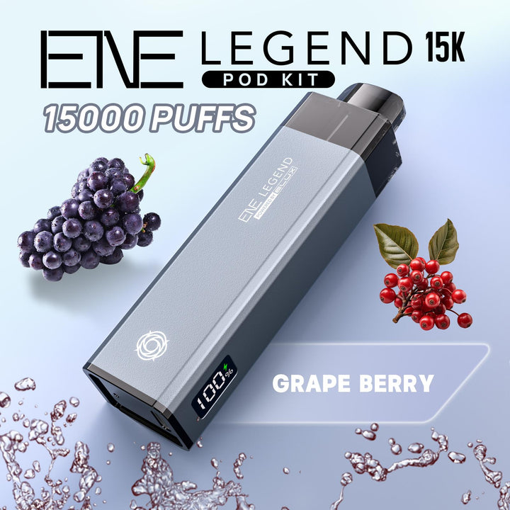 Elux ENE Legend 15k Vape Pod Kit Pack of 5 Simbavapes