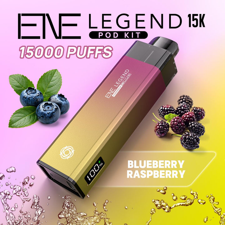Elux ENE Legend 15k Vape Pod Kit Pack of 5 Simbavapes