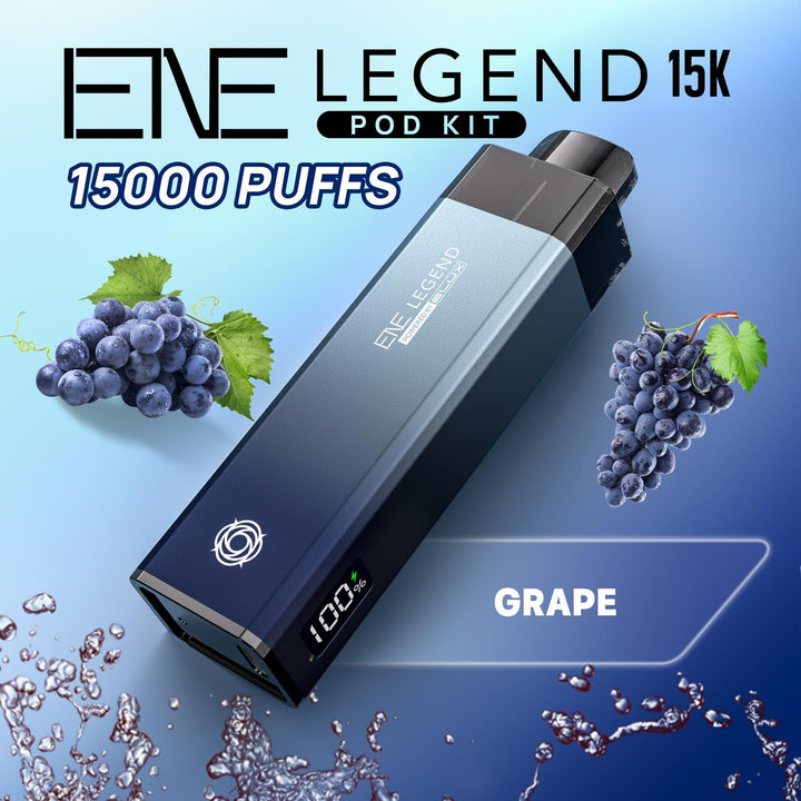 Elux ENE Legend 15k Vape Pod Kit Pack of 5 Simbavapes