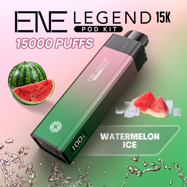 Elux ENE Legend 15k Vape Pod Kit Pack of 5 Simbavapes