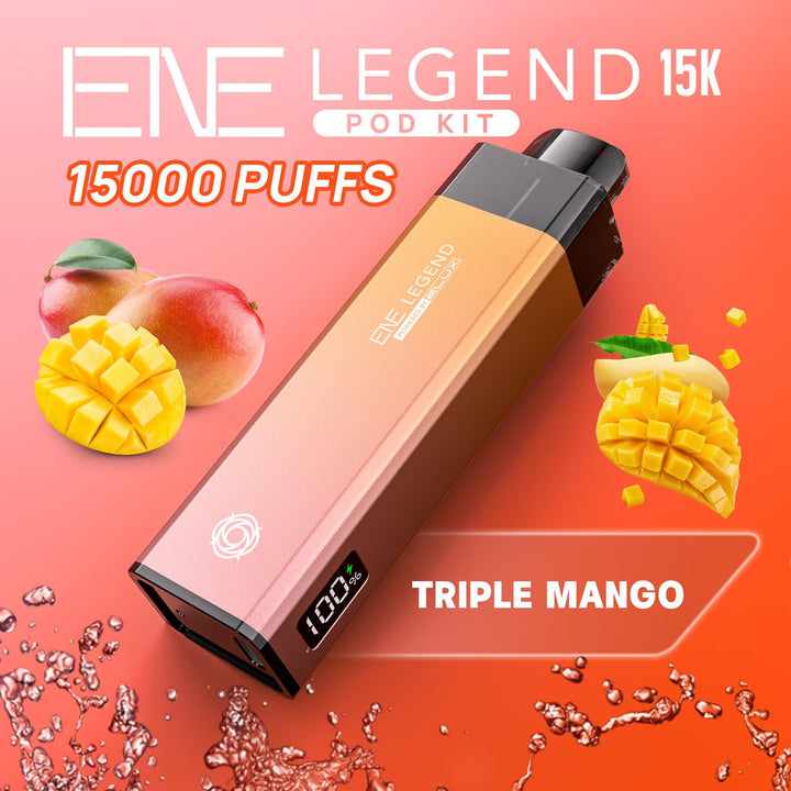Elux ENE Legend 15k Vape Pod Kit Pack of 5 Simbavapes