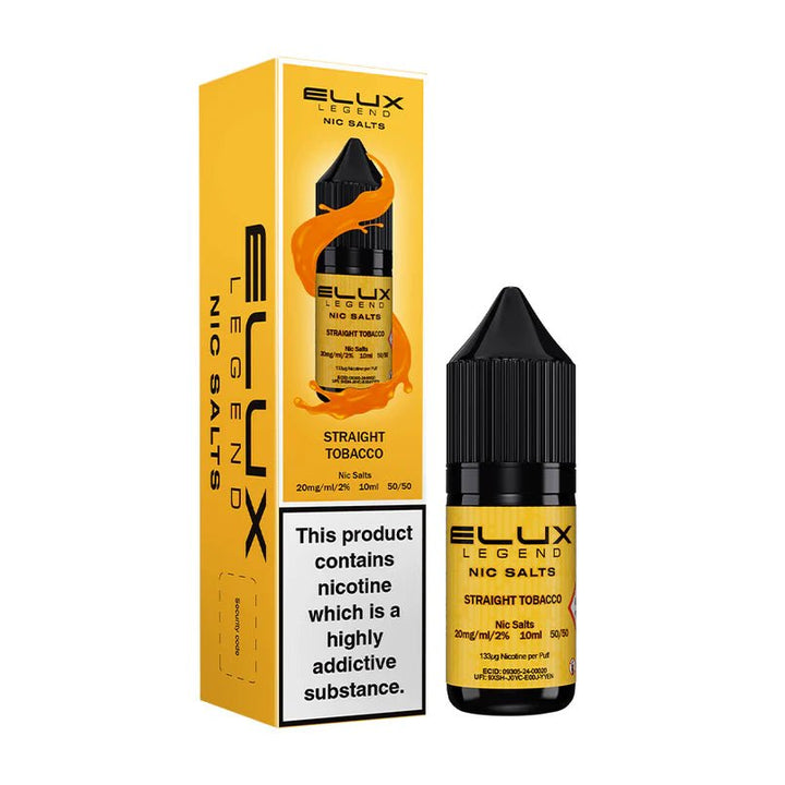 Elux Legend Nic Salt - 10ml E - liquids - Box of 10 #Simbavapes#