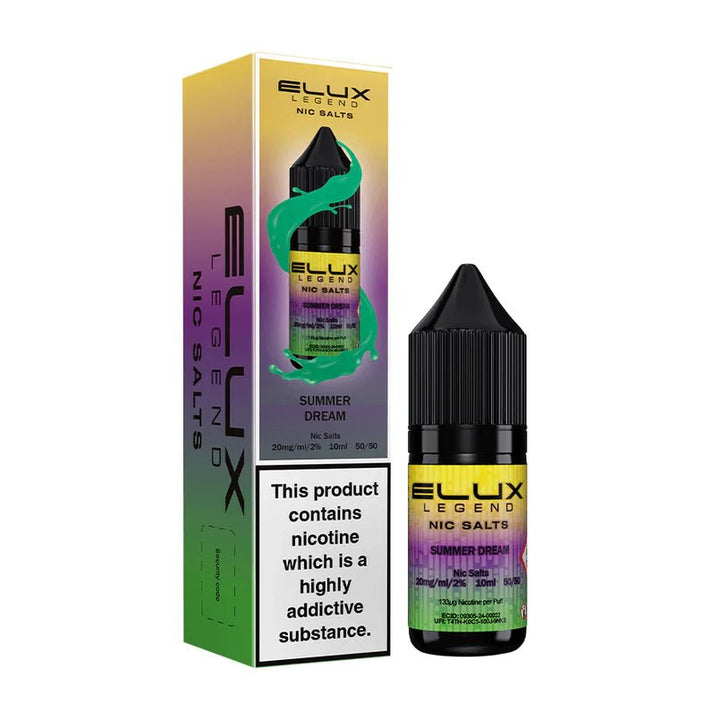 Elux Legend Nic Salt - 10ml E - liquids - Box of 10 #Simbavapes#