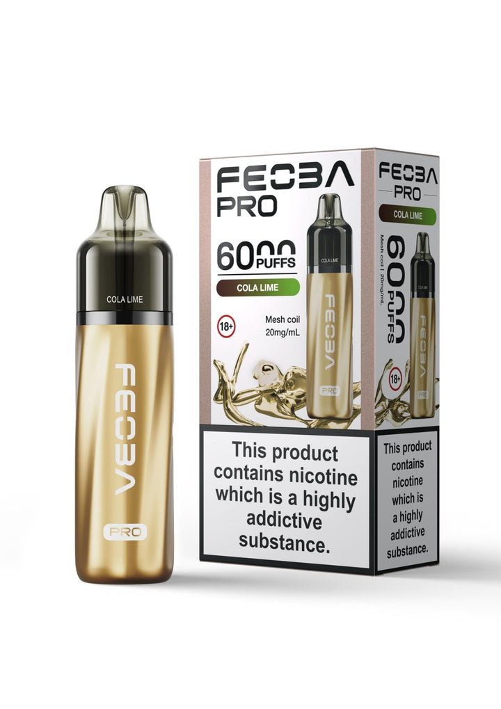 Feoba Pro 6000+ Disposbale Vape Box of 5 #Simbavapes#