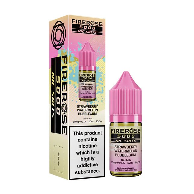 Firerose 5000 10ml Nic Salts E - liquids Box of 10 #Simbavapes#