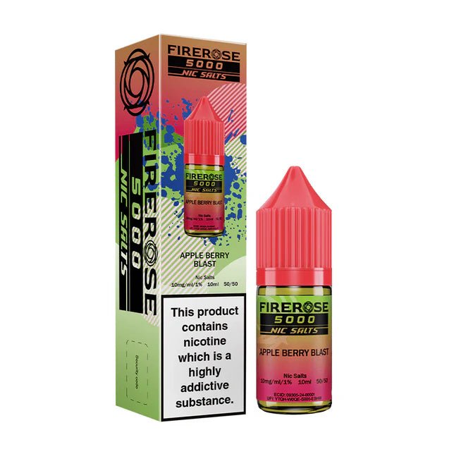 Firerose 5000 10ml Nic Salts E - liquids Box of 10 #Simbavapes#