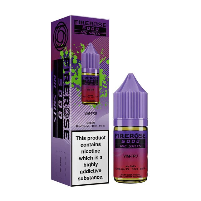 Firerose 5000 10ml Nic Salts E - liquids Box of 10 #Simbavapes#