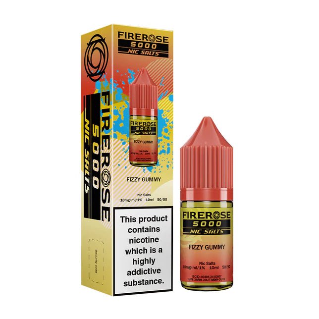 Firerose 5000 10ml Nic Salts E - liquids Box of 10 #Simbavapes#