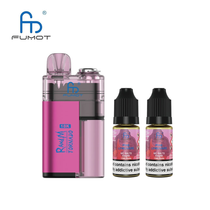 Fumot RandM Tornado 18000 Disposable Vape Box of 5 #Simbavapes#