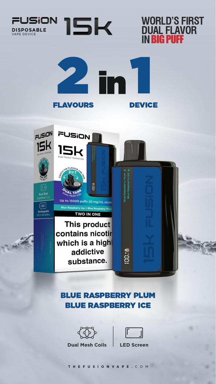 Fusion 15000 Disposable Vape Box of 10 #Simbavapes#