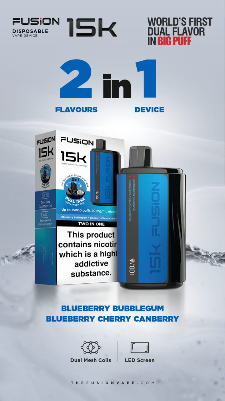 Fusion 15000 Disposable Vape Box of 10 #Simbavapes#