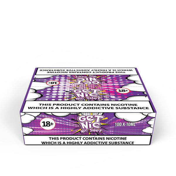 Get Nic – 18mg 70VG 30PG 100 Pack #Simbavapes#