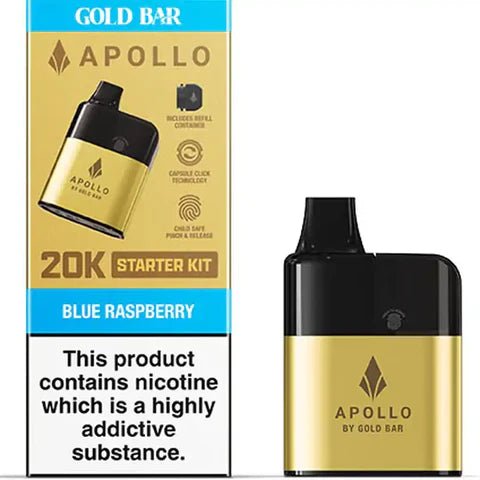 Gold Bar Apollo 20K Disposable Vape Pod Kit #Simbavapes#