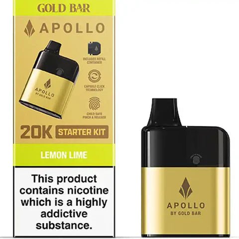 Gold Bar Apollo 20K Disposable Vape Pod Kit #Simbavapes#