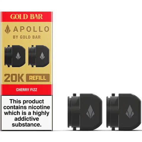 Gold Bar Apollo 20K Replacement Prefilled Pods #Simbavapes#