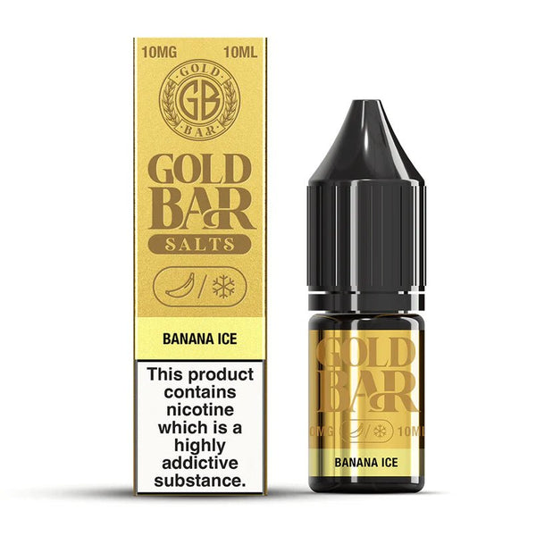 Gold Bar Nic Salts 10ml E-liquids (Box of 10) #Simbavapes#