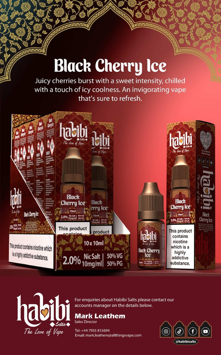 Habibi Salts Nic Salt 10ml E - Liquid Box of 10 Simbavapes