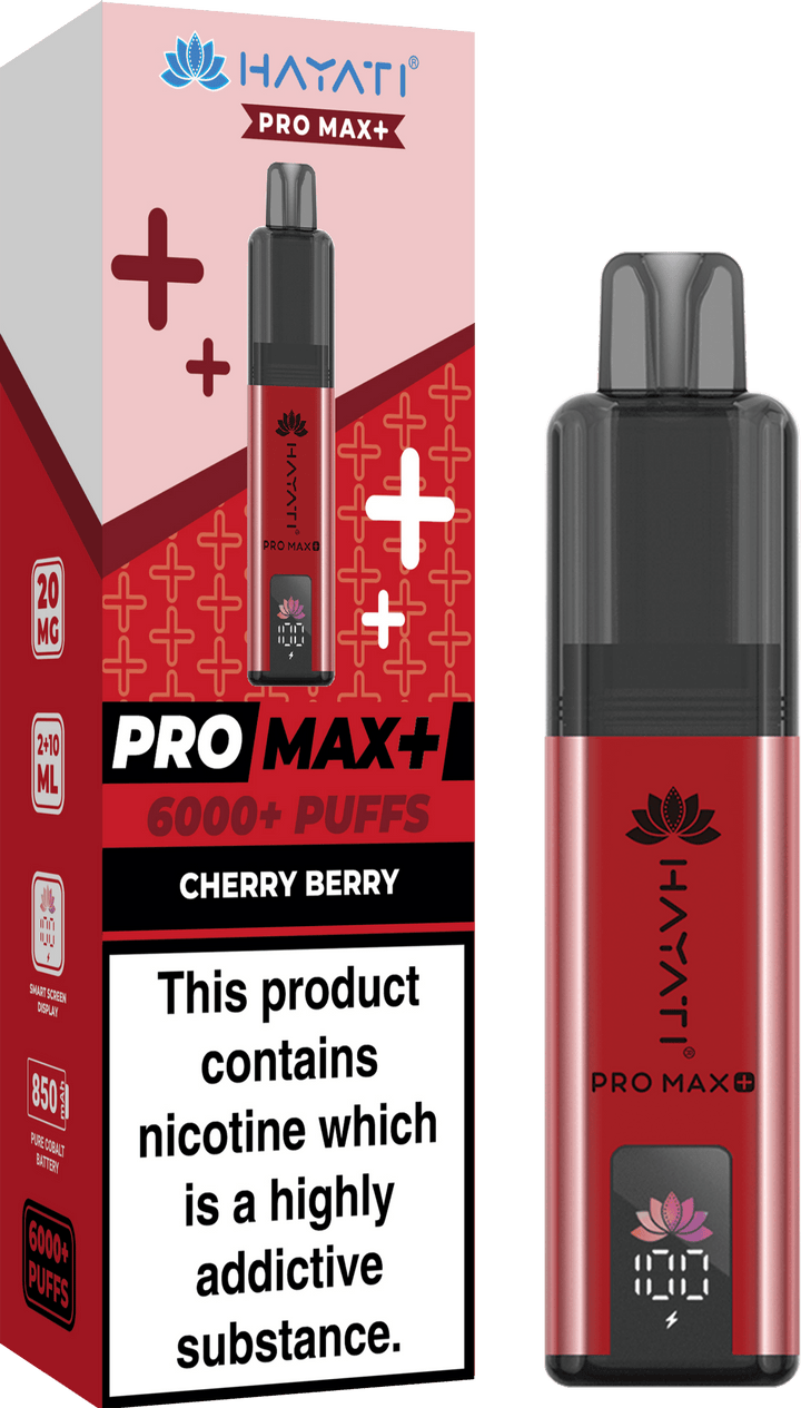 Hayati Crystal Pro Max+ 6000 Puffs Vape Kit #Simbavapes#