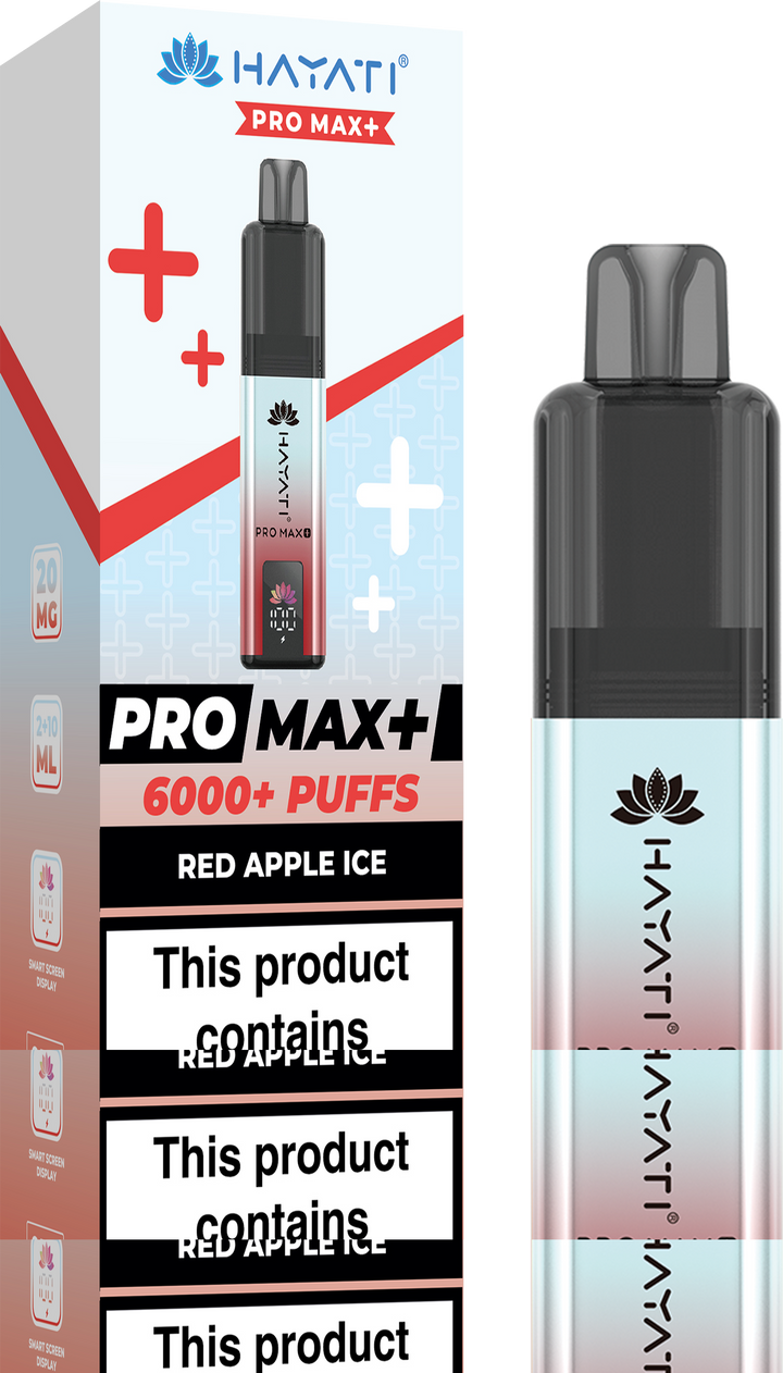 Hayati Crystal Pro Max+ 6000 Puffs Vape Kit #Simbavapes#